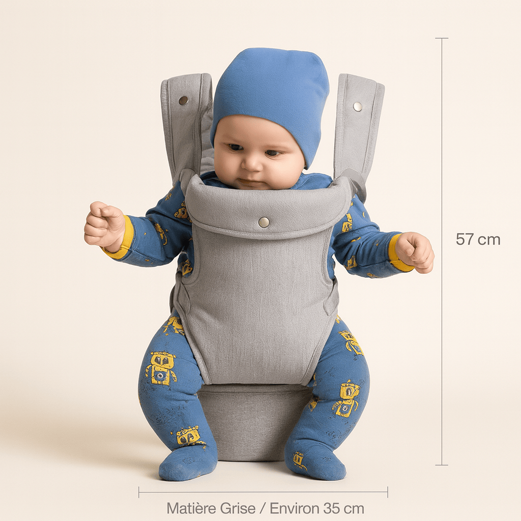 Porte bébé ventral ergonomique – POUR NOTRE BÉBÉ