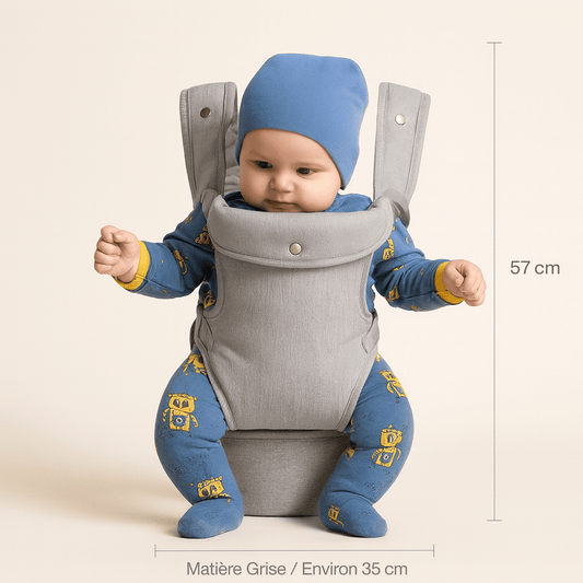 Porte bébé ventral ergonomique – POUR NOTRE BÉBÉ