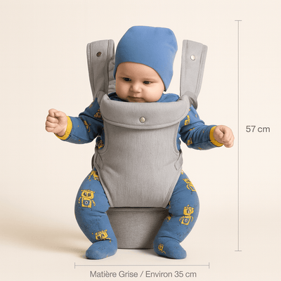 Porte bébé ventral ergonomique – POUR NOTRE BÉBÉ