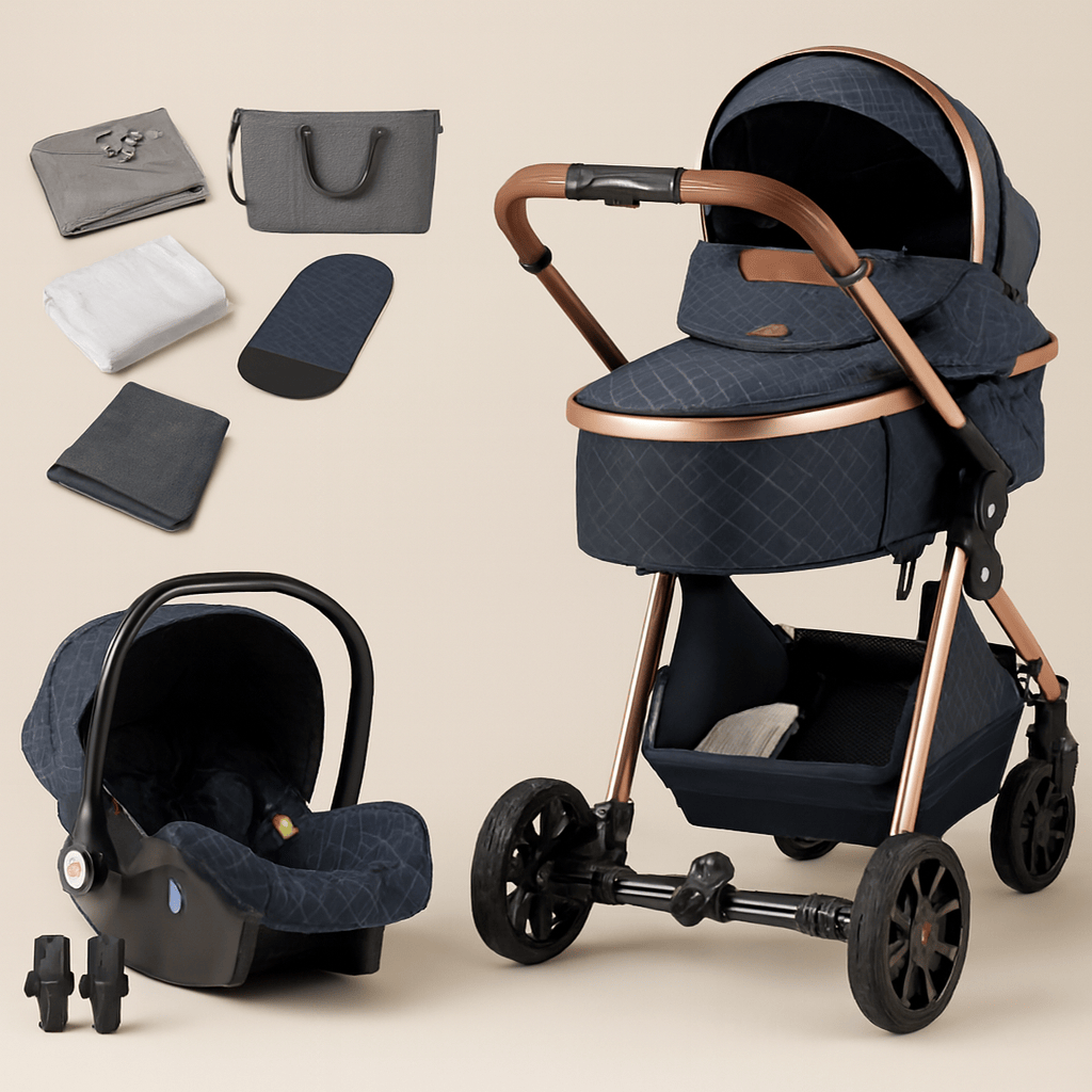 Poussette bébé 2 en 1 pliable | POUR NOTRE BÉBÉ