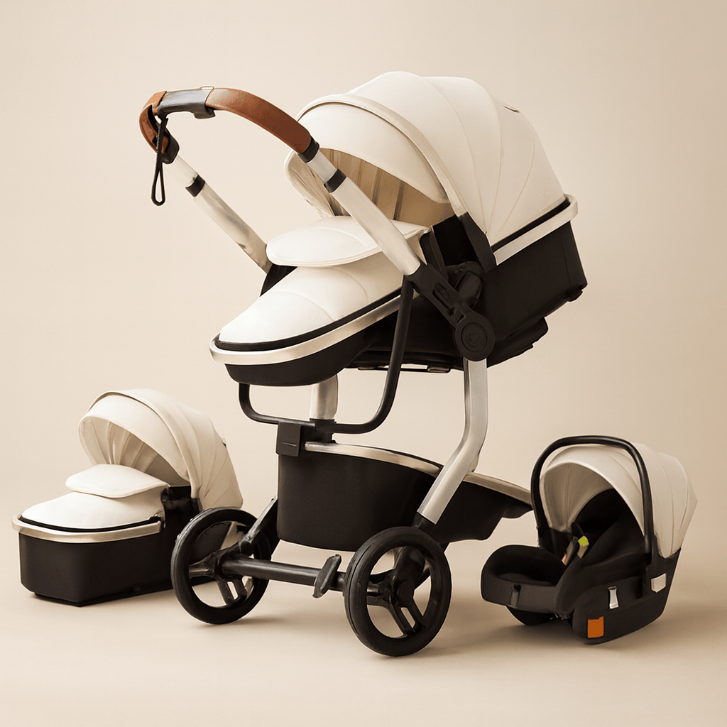 Poussette 3 en 1 bébé pliable