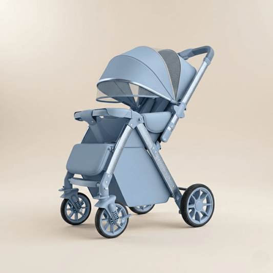 Poussette bébé réversible 2 en 1 compacte | POUR NOTRE BÉBÉ