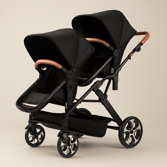 Poussette double compacte pliable | POUR NOTRE BÉBÉ