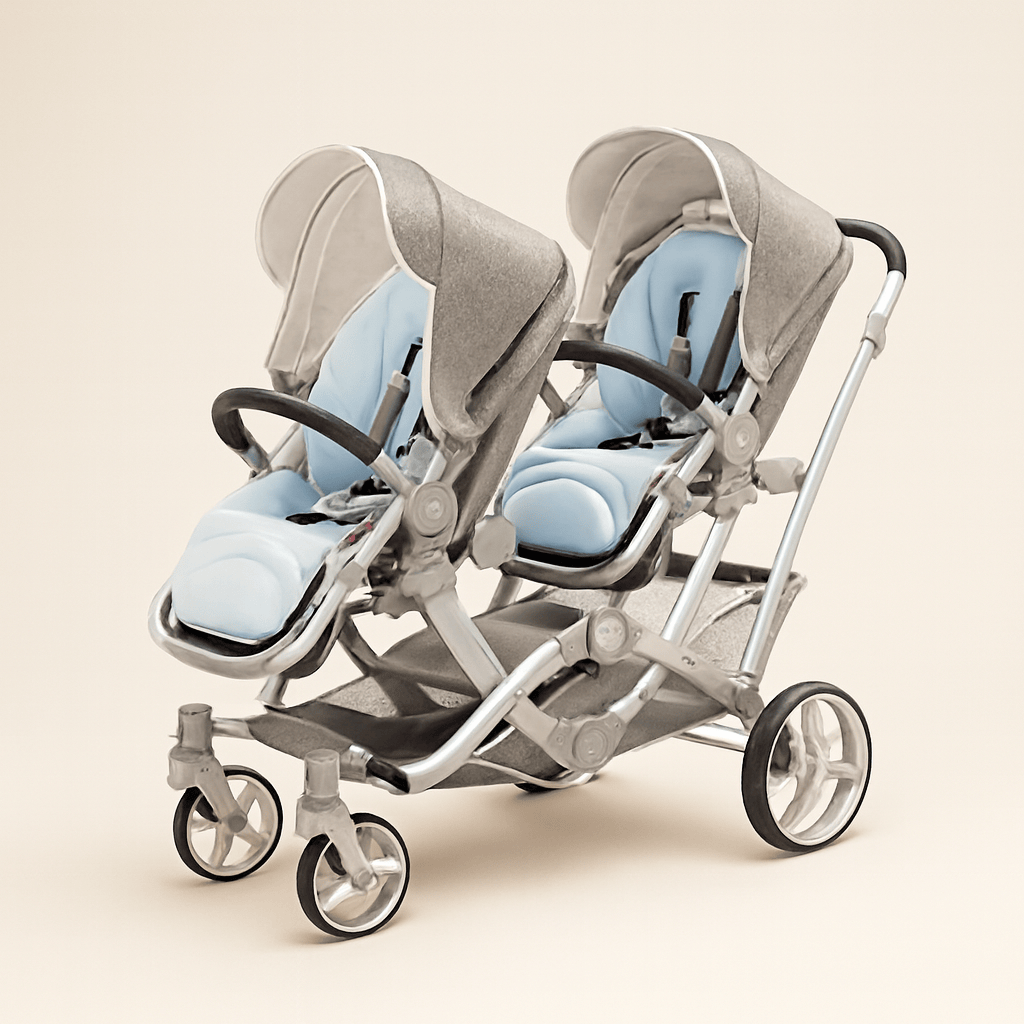 Poussette double pour jumeaux pliable | POUR NOTRE BÉBÉ
