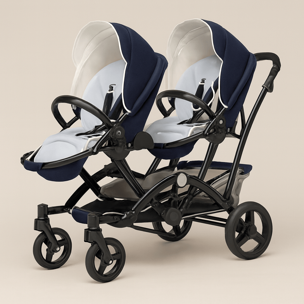 Poussette double pour jumeaux pliable | POUR NOTRE BÉBÉ