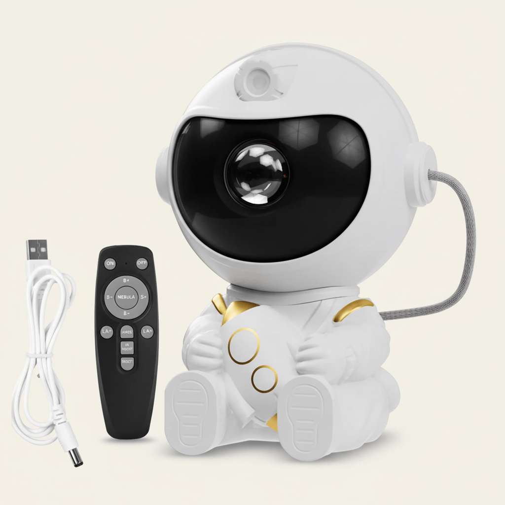 Projecteur étoilé astronaute | Veilleuse bébé LED