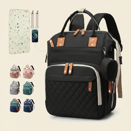 Sac à dos à langer moderne et pratique | POUR NOTRE BÉBÉ