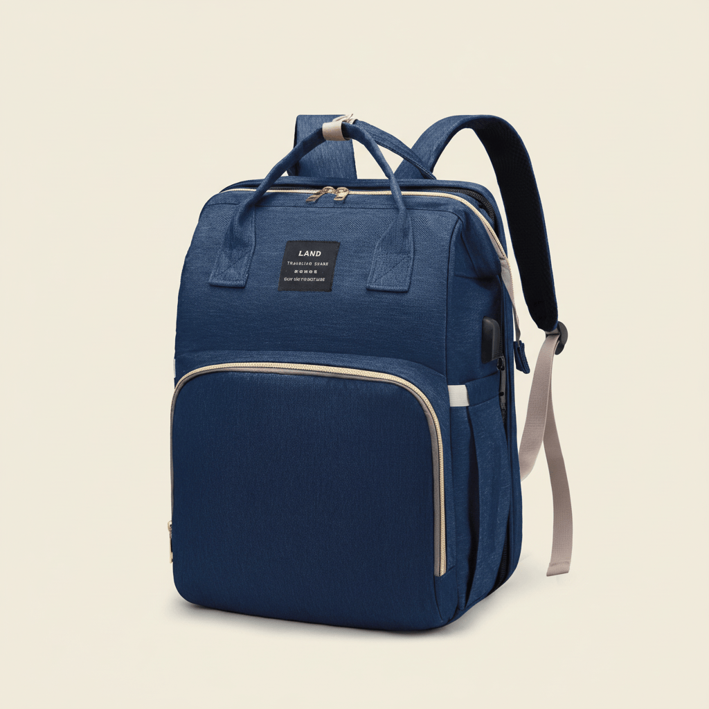 Sac à dos à langer multifonction avec lit pliable | POUR NOTRE BÉBÉ