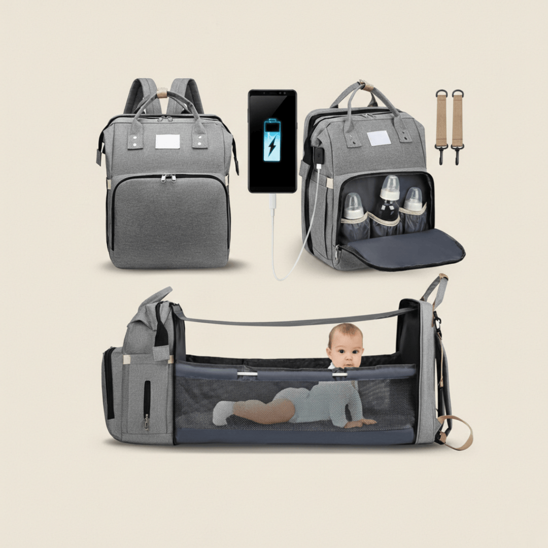 Sac à dos à langer multifonction | POUR NOTRE BÉBÉ
