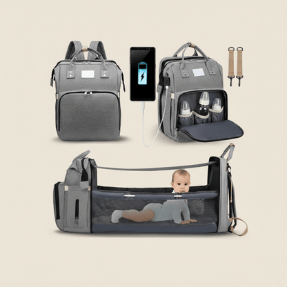 Sac à dos à langer multifonction | POUR NOTRE BÉBÉ