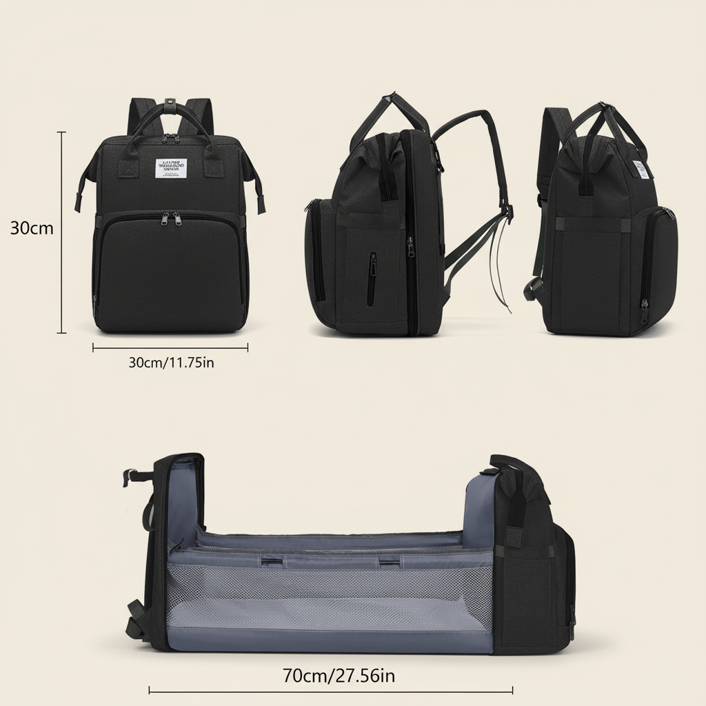 Sac à dos à langer multifonction | POUR NOTRE BÉBÉ