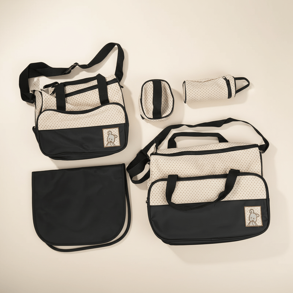 Sac à langer multifonction 5 pièces | POUR NOTRE BÉBÉ