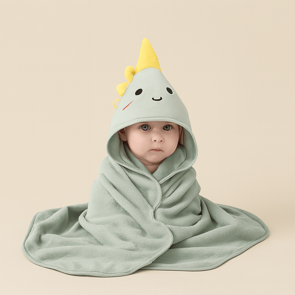 Serviette de bain bébé à capuche douce | POUR NOTRE BÉBÉ