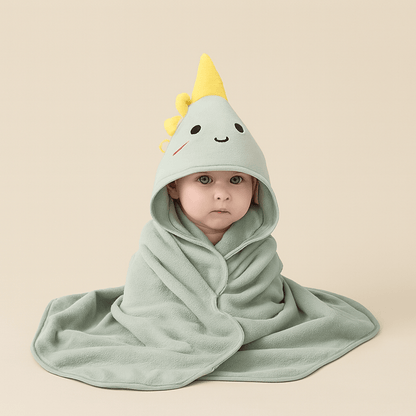 Serviette de bain bébé à capuche douce | POUR NOTRE BÉBÉ