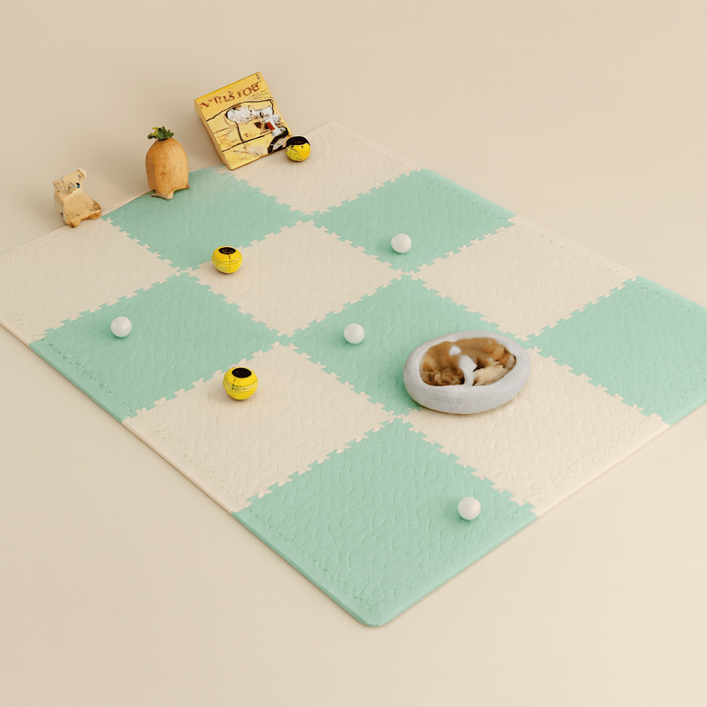 Tapis d’éveil bébé en mousse puzzle | POUR NOTRE BÉBÉ