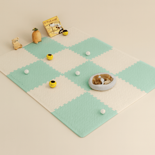 Tapis d’éveil bébé en mousse puzzle | POUR NOTRE BÉBÉ