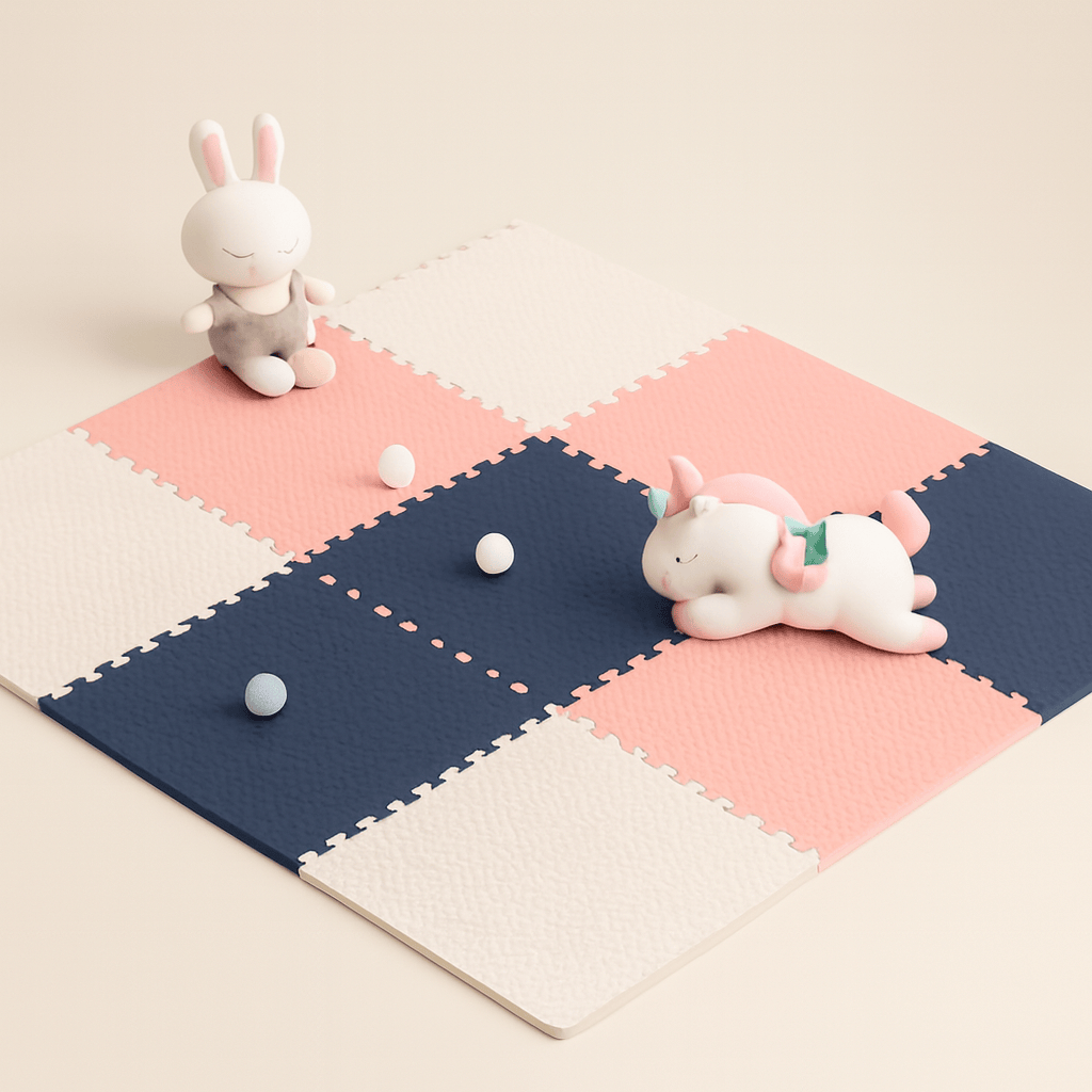 Tapis d’éveil bébé en mousse puzzle | POUR NOTRE BÉBÉ
