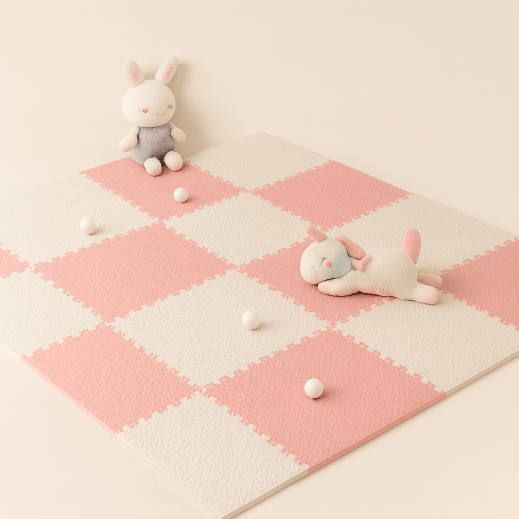 Tapis d’éveil bébé en mousse puzzle | POUR NOTRE BÉBÉ