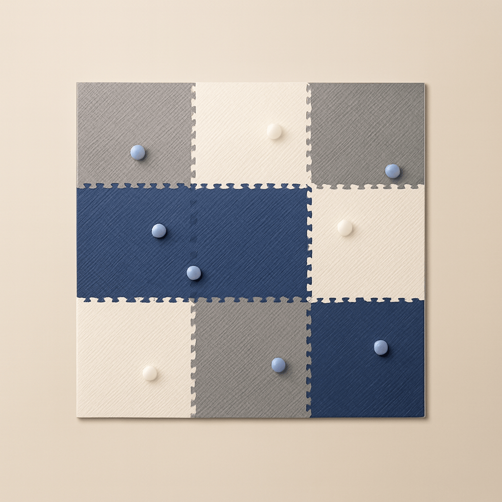 Tapis d’éveil bébé en mousse puzzle | POUR NOTRE BÉBÉ