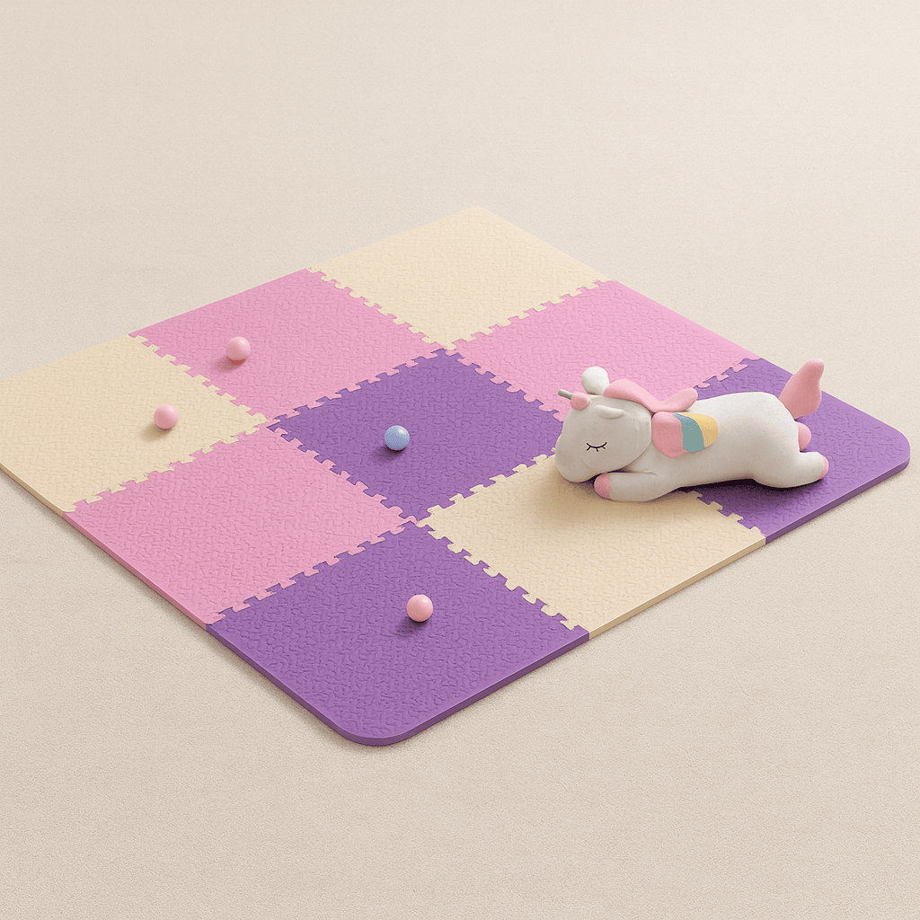 Tapis d’éveil bébé en mousse puzzle | POUR NOTRE BÉBÉ