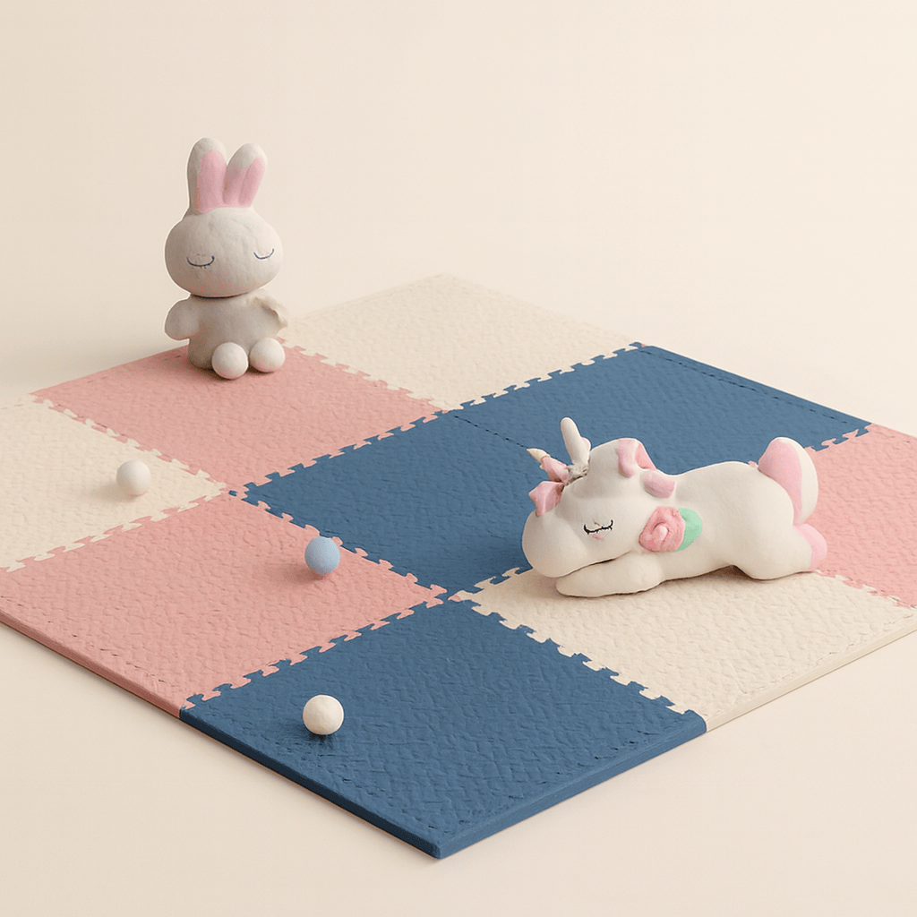 Tapis d’éveil bébé en mousse puzzle | POUR NOTRE BÉBÉ