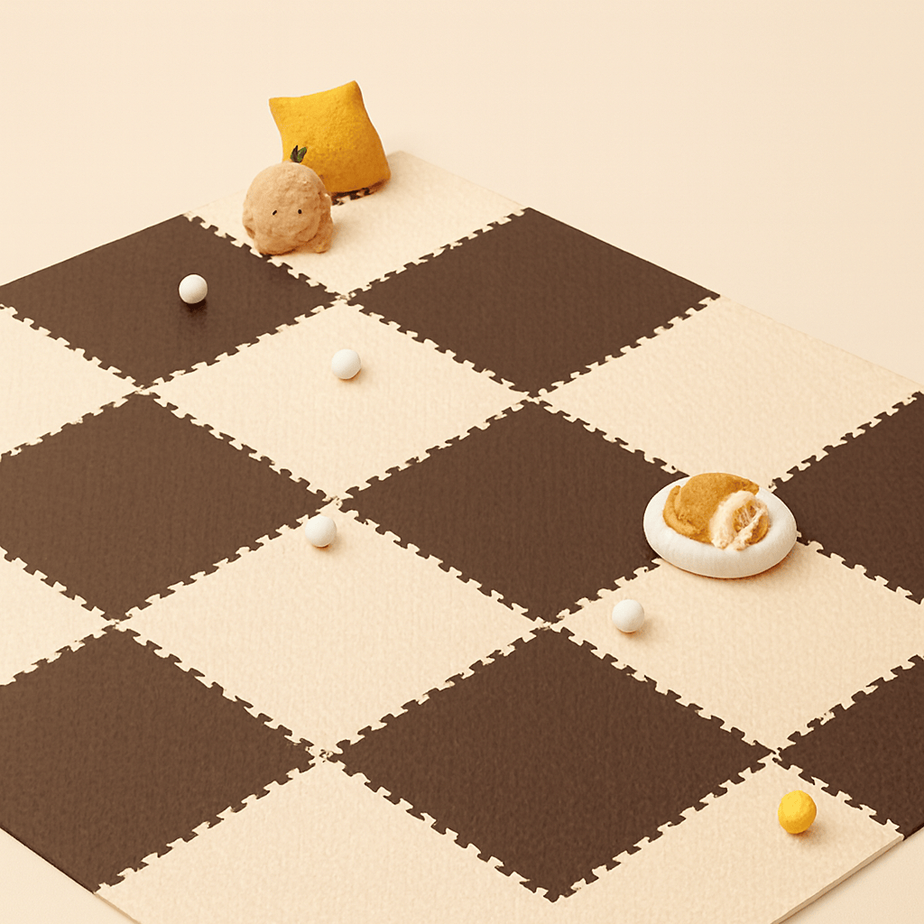 Tapis d’éveil bébé en mousse puzzle | POUR NOTRE BÉBÉ