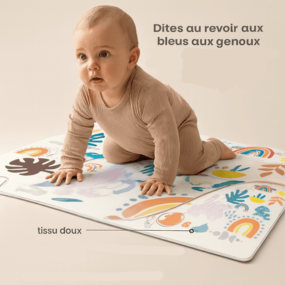 Tapis d’éveil bébé garçon pliable | POUR NOTRE BÉBÉ