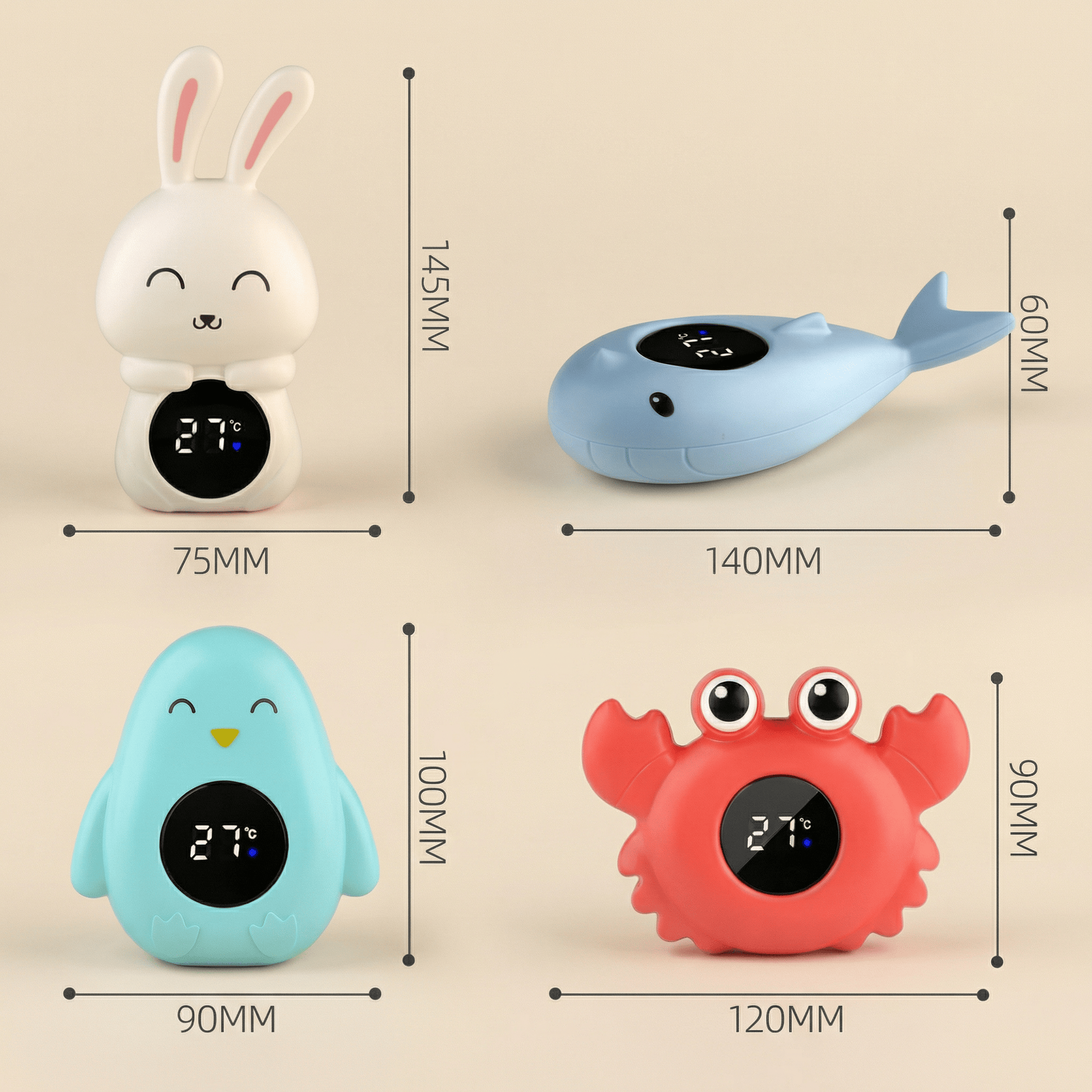 Thermomètre bain bébé digital | POUR NOTRE BÉBÉ