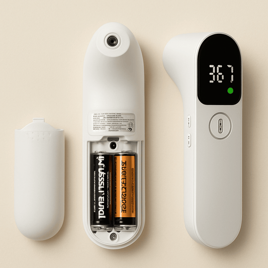 Thermomètre bébé frontal infrarouge – Sans contact & précision | POUR NOTRE BÉBÉ