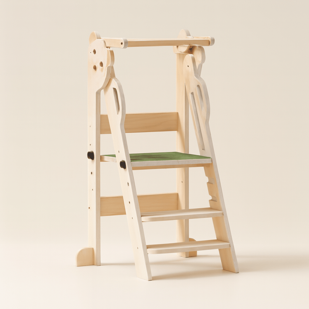 Tour d’observation enfant en bois réglable | POUR NOTRE BÉBÉ