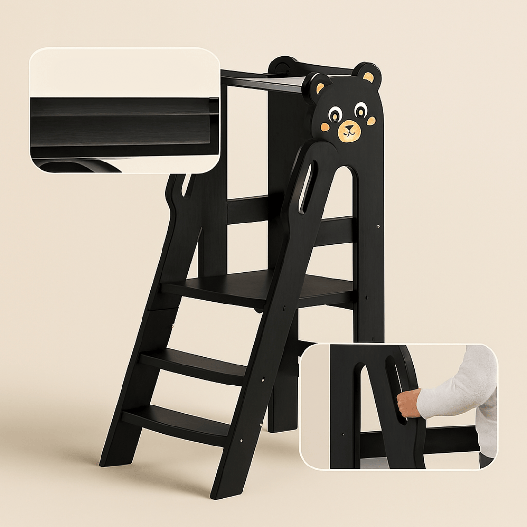 Tour d’observation Montessori pliable | POUR NOTRE BÉBÉ