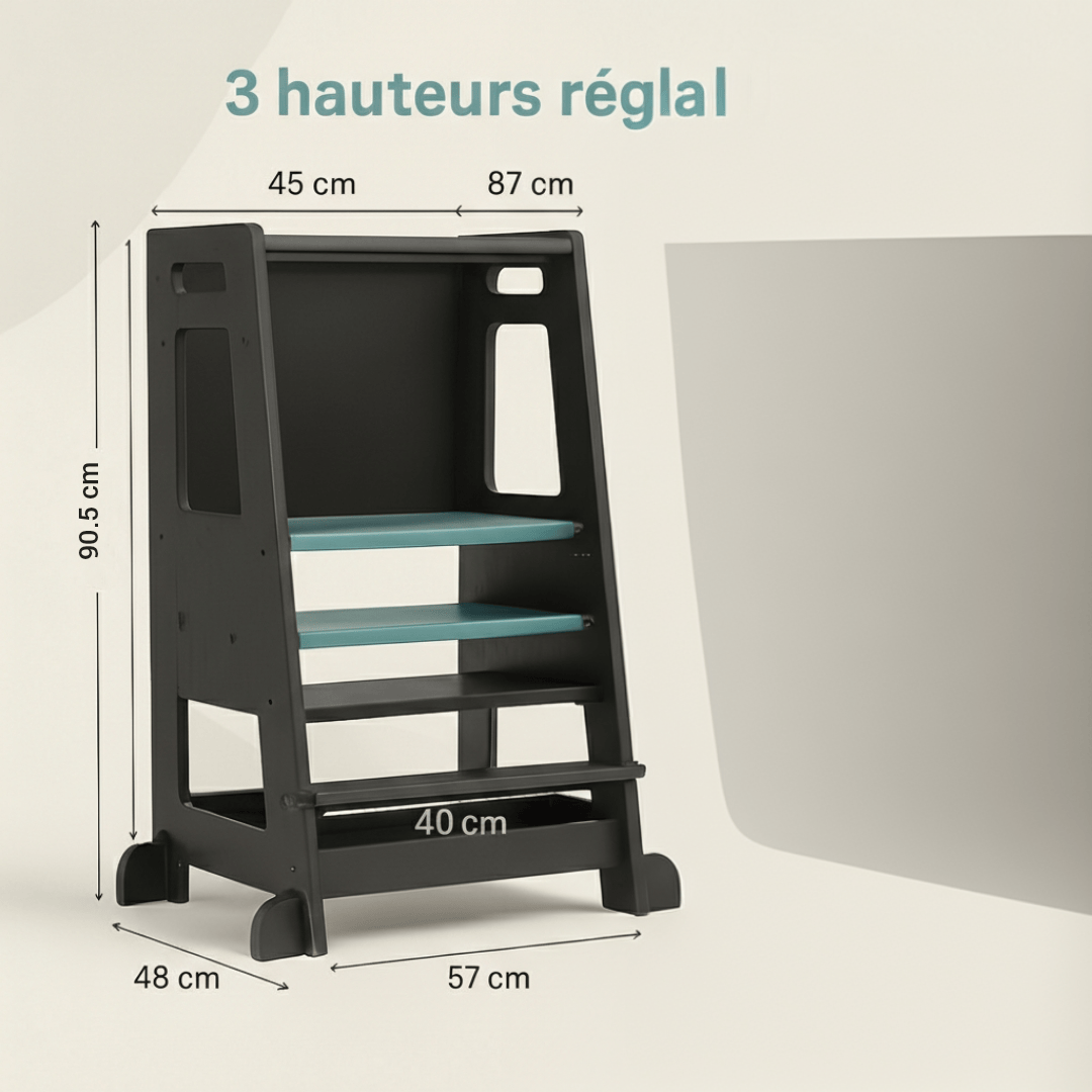 Tour d’observation Montessori pliable | POUR NOTRE BÉBÉ