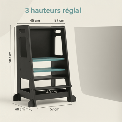 Tour d’observation Montessori pliable | POUR NOTRE BÉBÉ