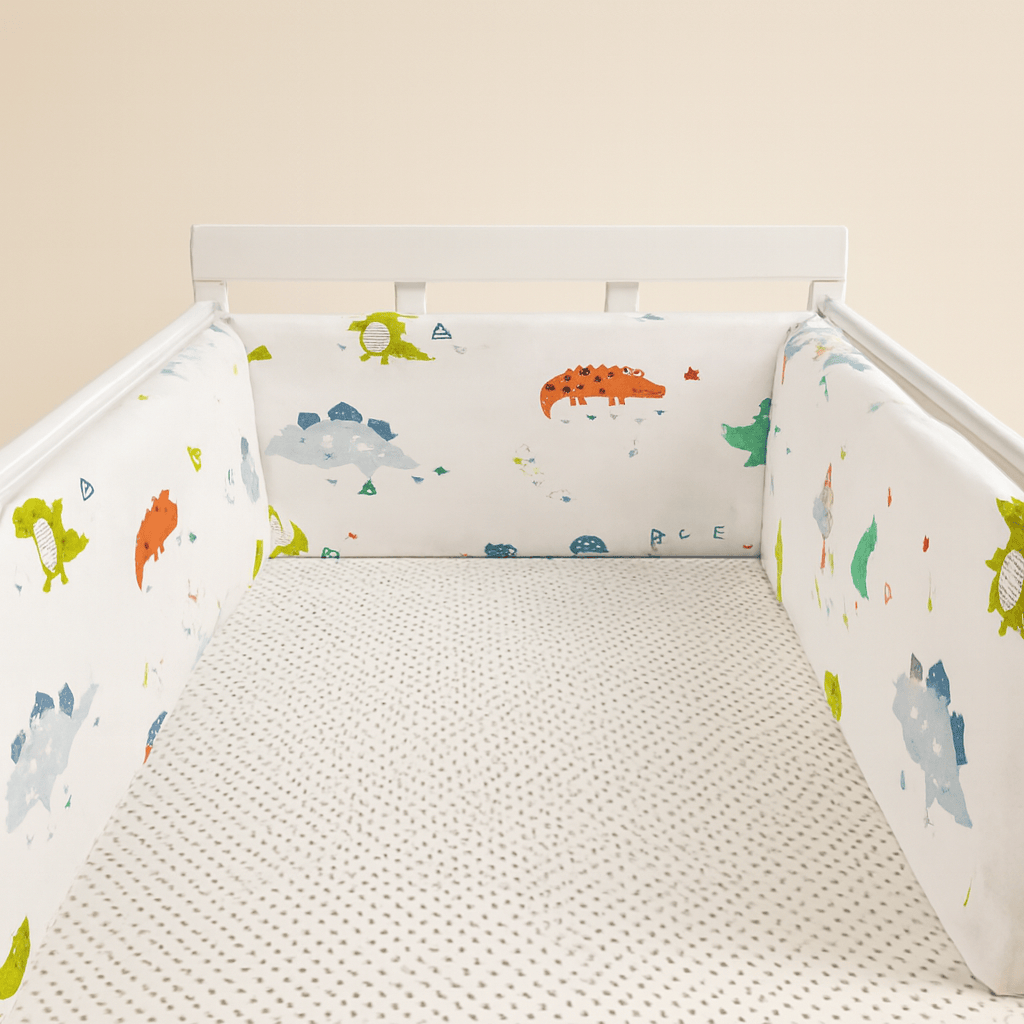 Tour de lit bébé coton imprimé | POUR NOTRE BÉBÉ