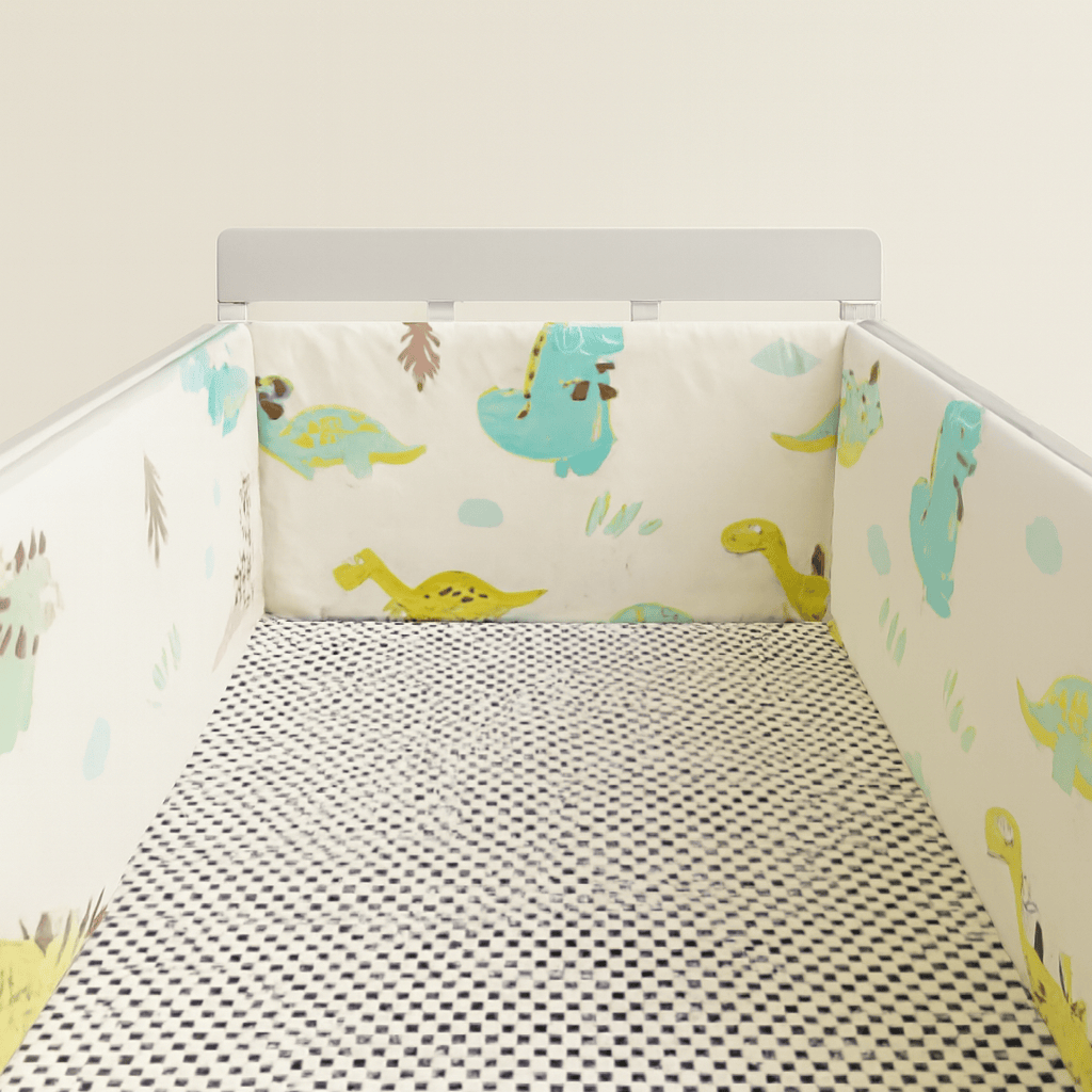 Tour de lit bébé coton imprimé | POUR NOTRE BÉBÉ