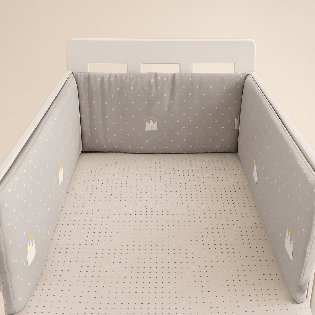 Tour de lit bébé coton imprimé | POUR NOTRE BÉBÉ