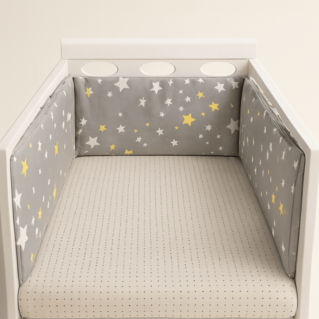 Tour de lit bébé coton imprimé | POUR NOTRE BÉBÉ