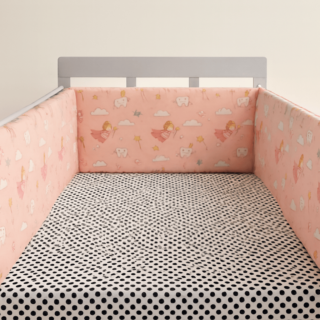 Tour de lit bébé coton imprimé | POUR NOTRE BÉBÉ