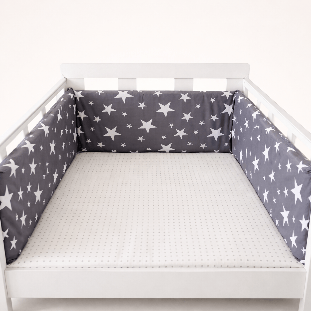 Tour de lit bébé coton imprimé | POUR NOTRE BÉBÉ