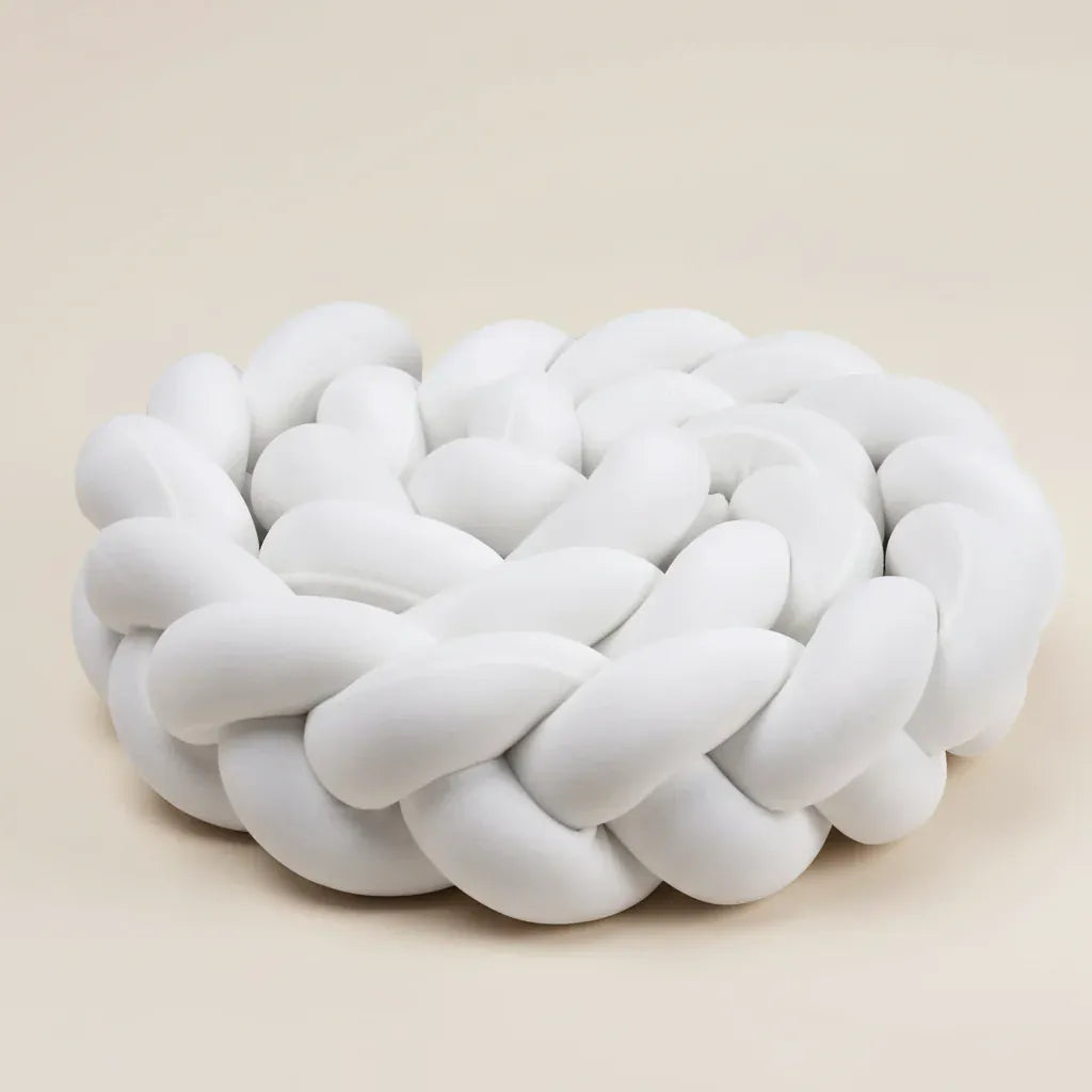 Tour de lit bébé tressé – POUR NOTRE BÉBÉ