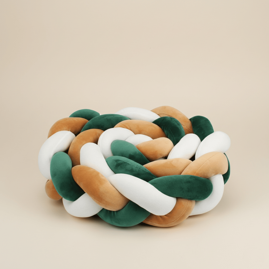 Tour de lit bébé tressé – POUR NOTRE BÉBÉ