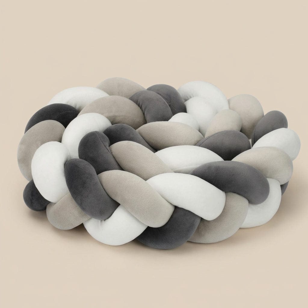 Tour de lit bébé tressé – POUR NOTRE BÉBÉ