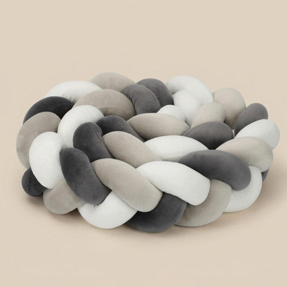 Tour de lit bébé tressé – POUR NOTRE BÉBÉ