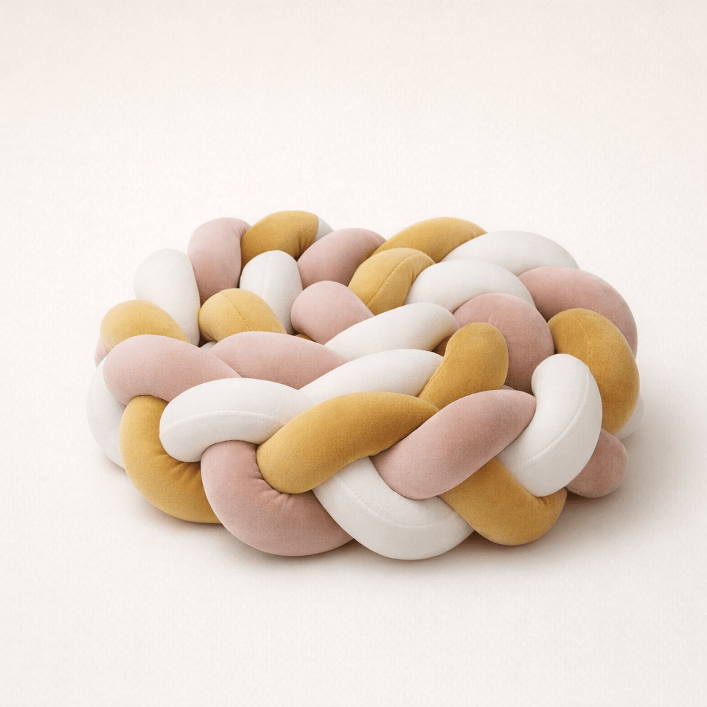 Tour de lit bébé tressé – POUR NOTRE BÉBÉ