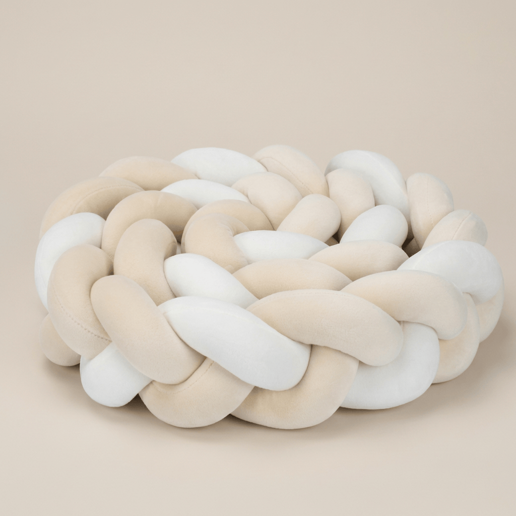 Tour de lit bébé tressé – POUR NOTRE BÉBÉ