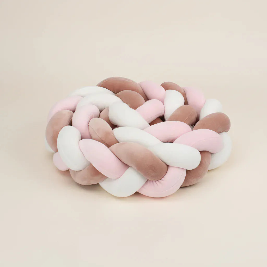 Tour de lit bébé tressé – POUR NOTRE BÉBÉ