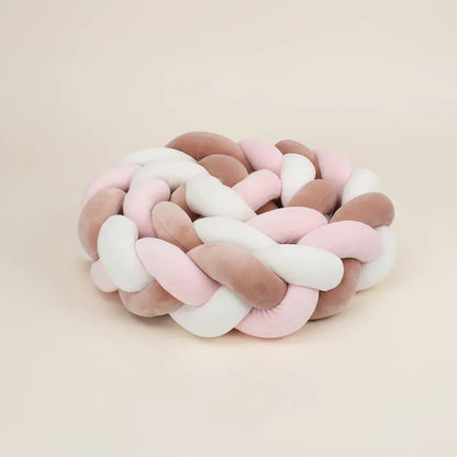 Tour de lit bébé tressé – POUR NOTRE BÉBÉ