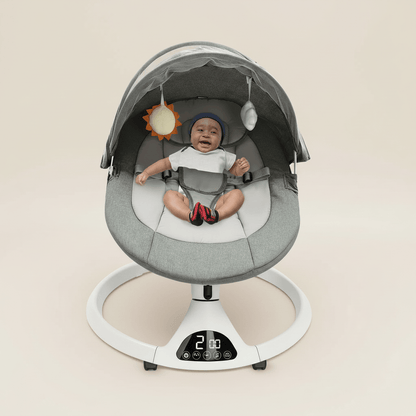 Transat bébé balancelle électrique Bluetooth | POUR NOTRE BÉBÉ