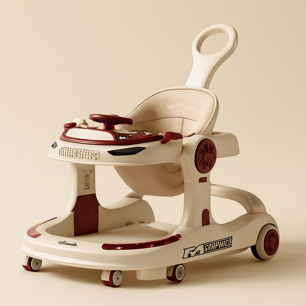 Trotteur bébé fille 4 en 1 | POUR NOTRE BÉBÉ