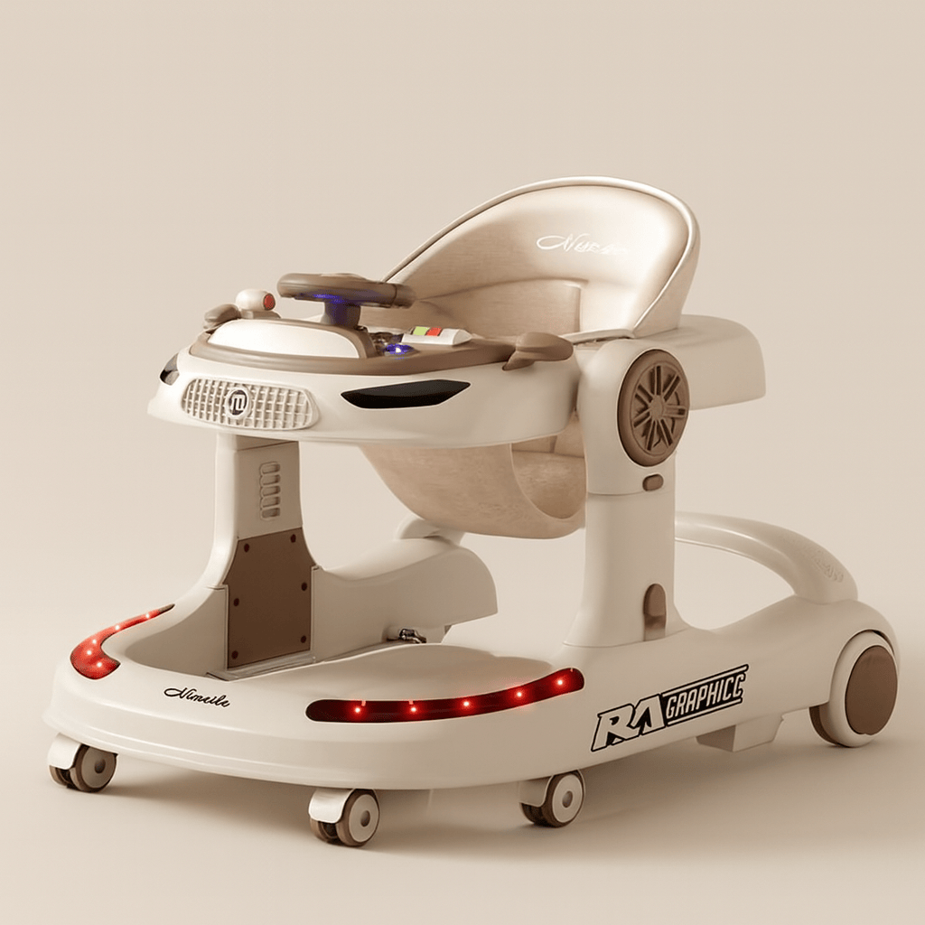 Trotteur bébé fille 4 en 1 | POUR NOTRE BÉBÉ